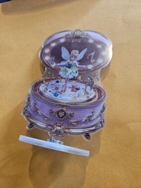 Fairy Music Box Acrylic Stand - Pink and Gold